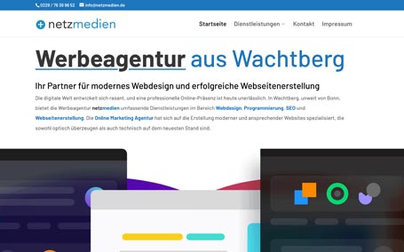 Screenshot Netzmedien