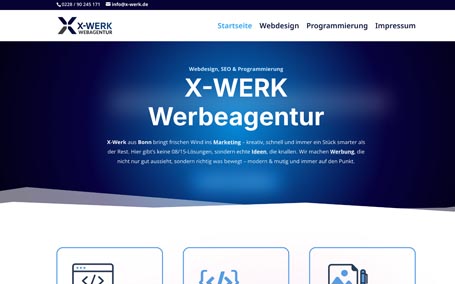 Screenshot X-Werk